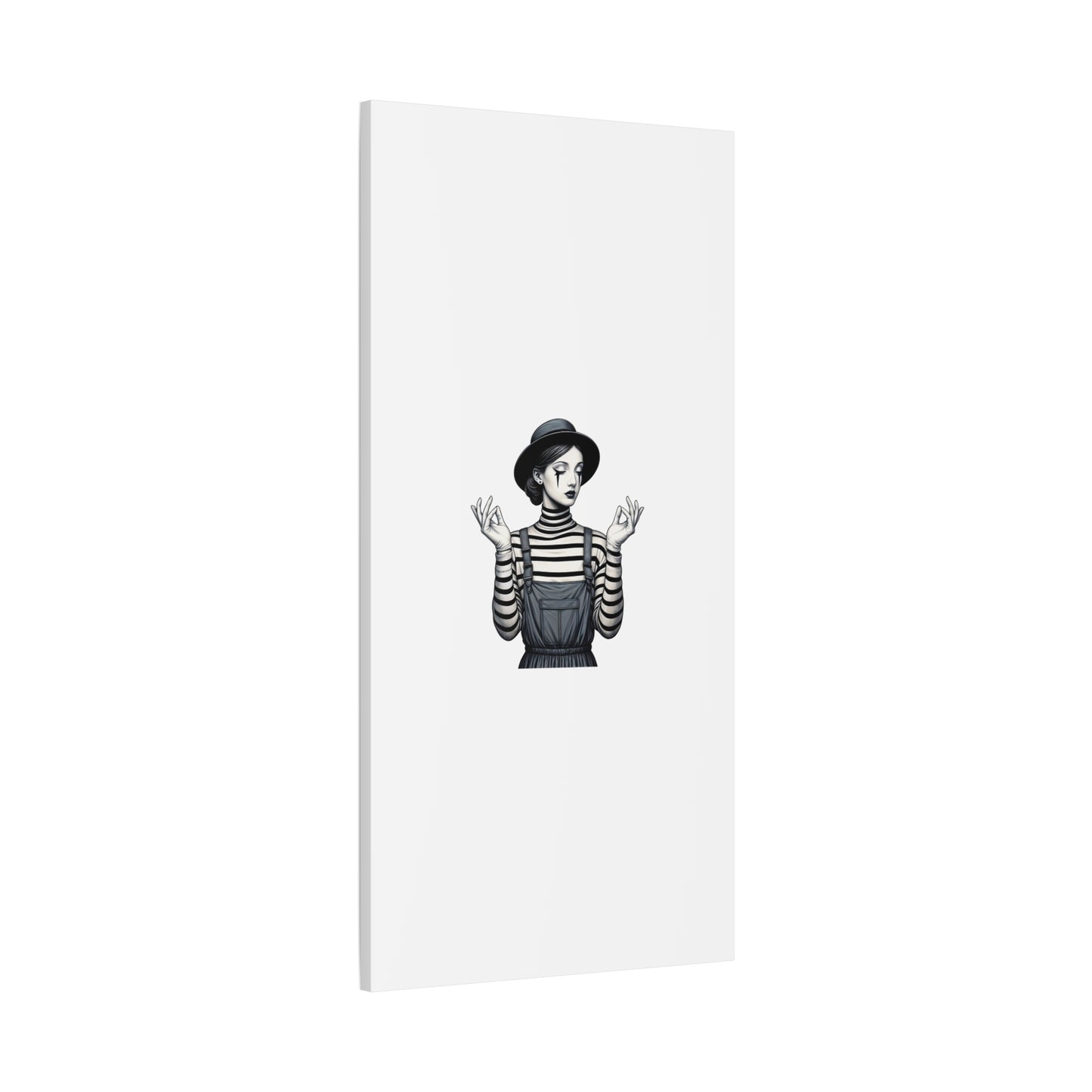 Meditative Striped Canvas Wall Art | Modern Boho Decor, Gift for Art Lovers, Minimalist Home Accent, Gallery Wall Art