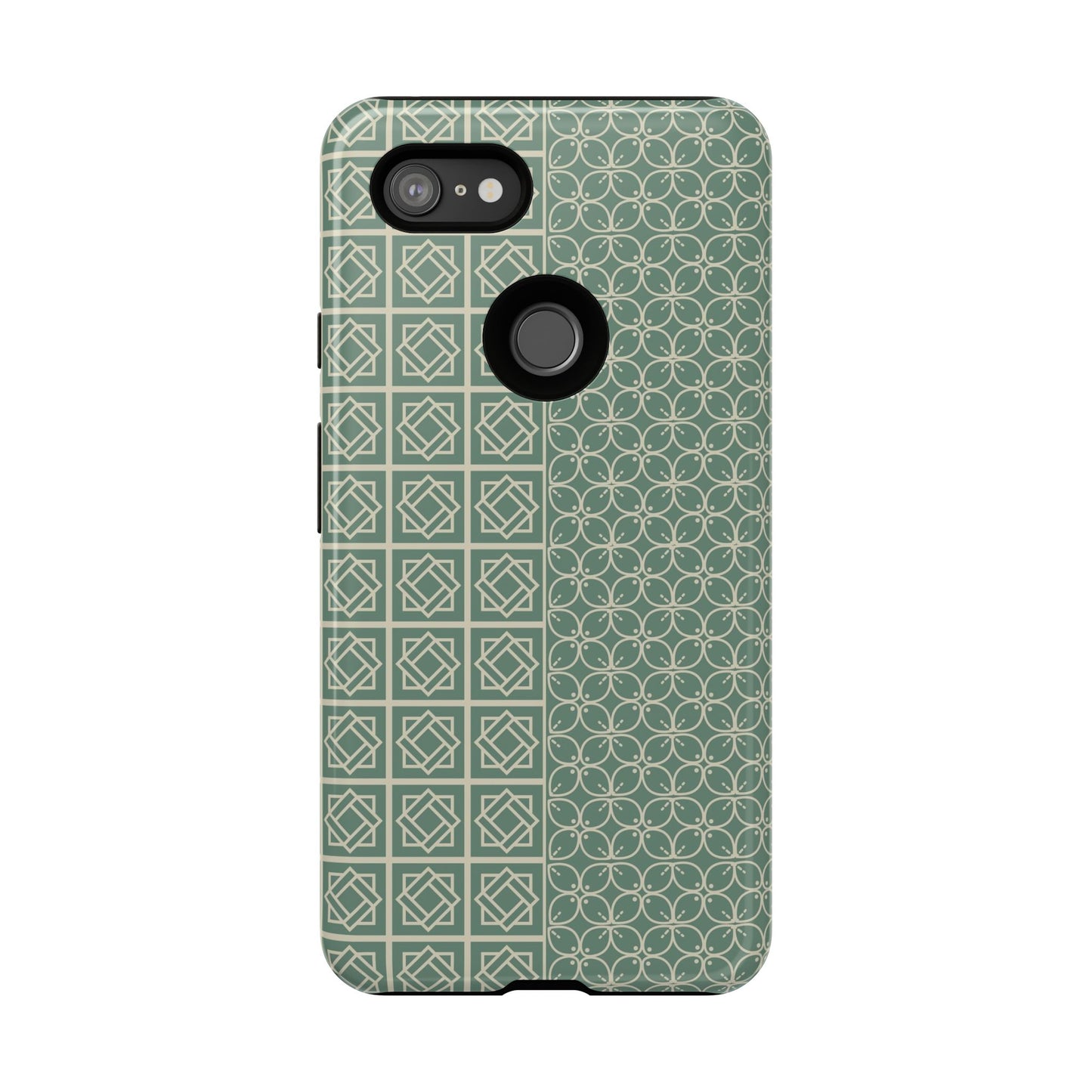 Stylish Phone Case with Geometric Patterns, Tough Cases, Durable Cell Phone Cover, Trendy Smartphone Accessory, Functional Gift Idea