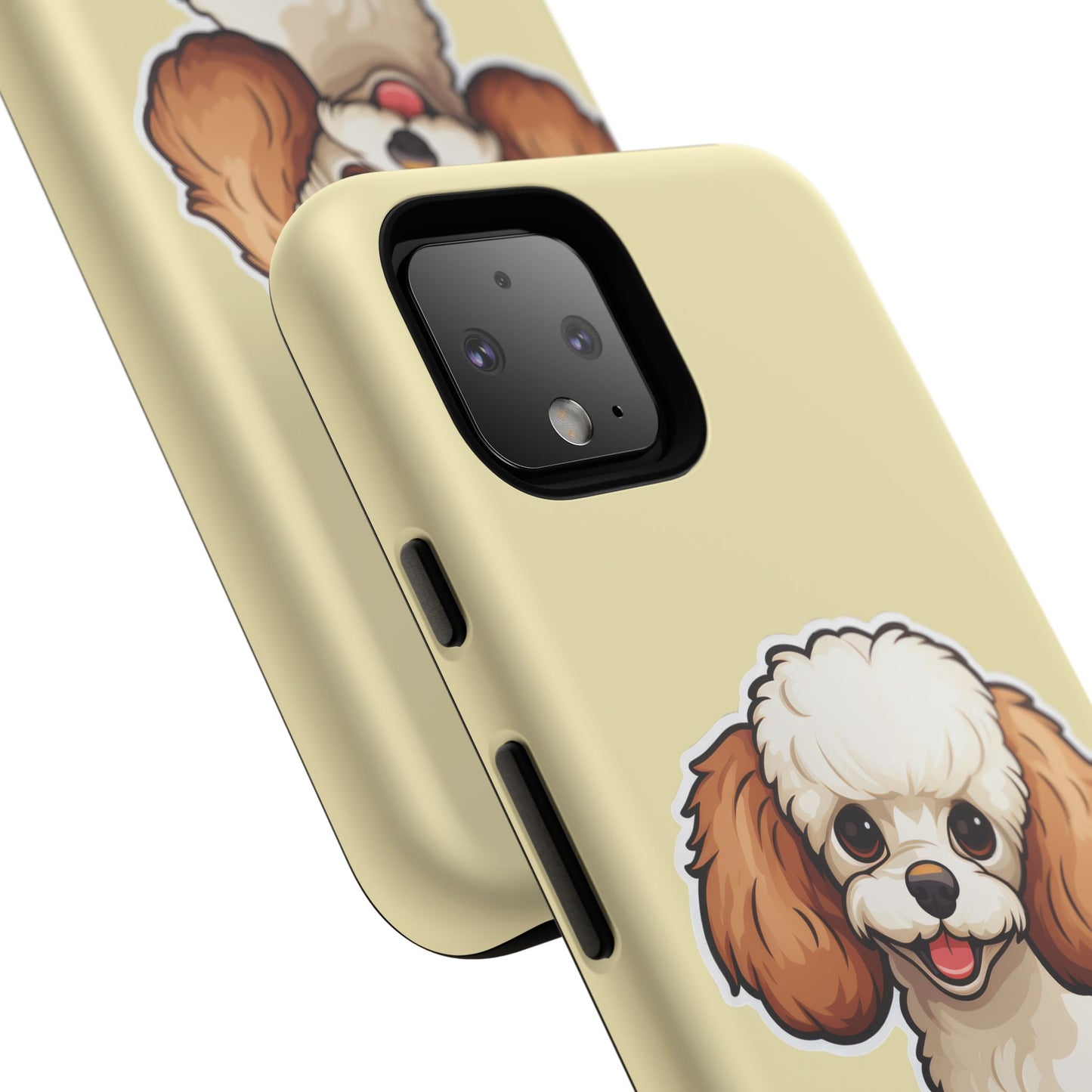 Cute Dog Phone Case, Pet Lover Gift, Custom Phone Cover, Cartoon Dog Case, Durable Phone Accessory