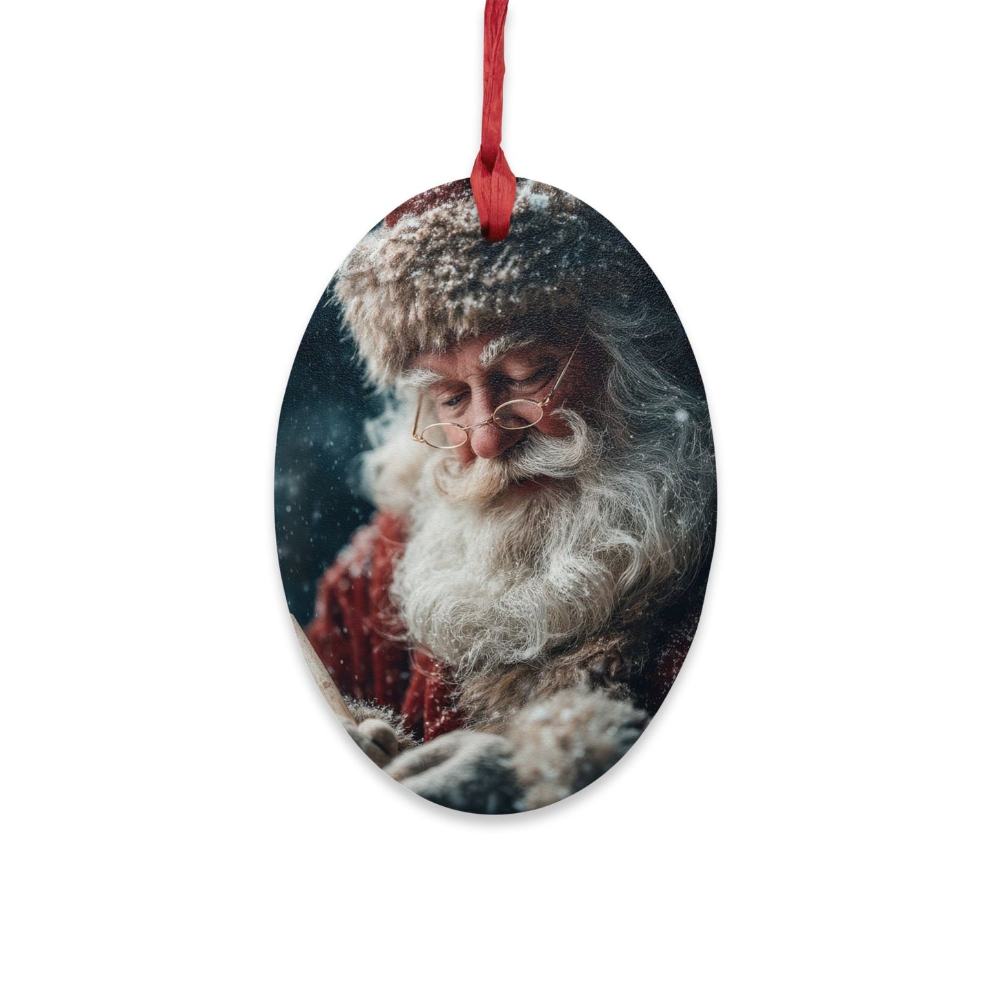 Wooden Ornaments - Santa