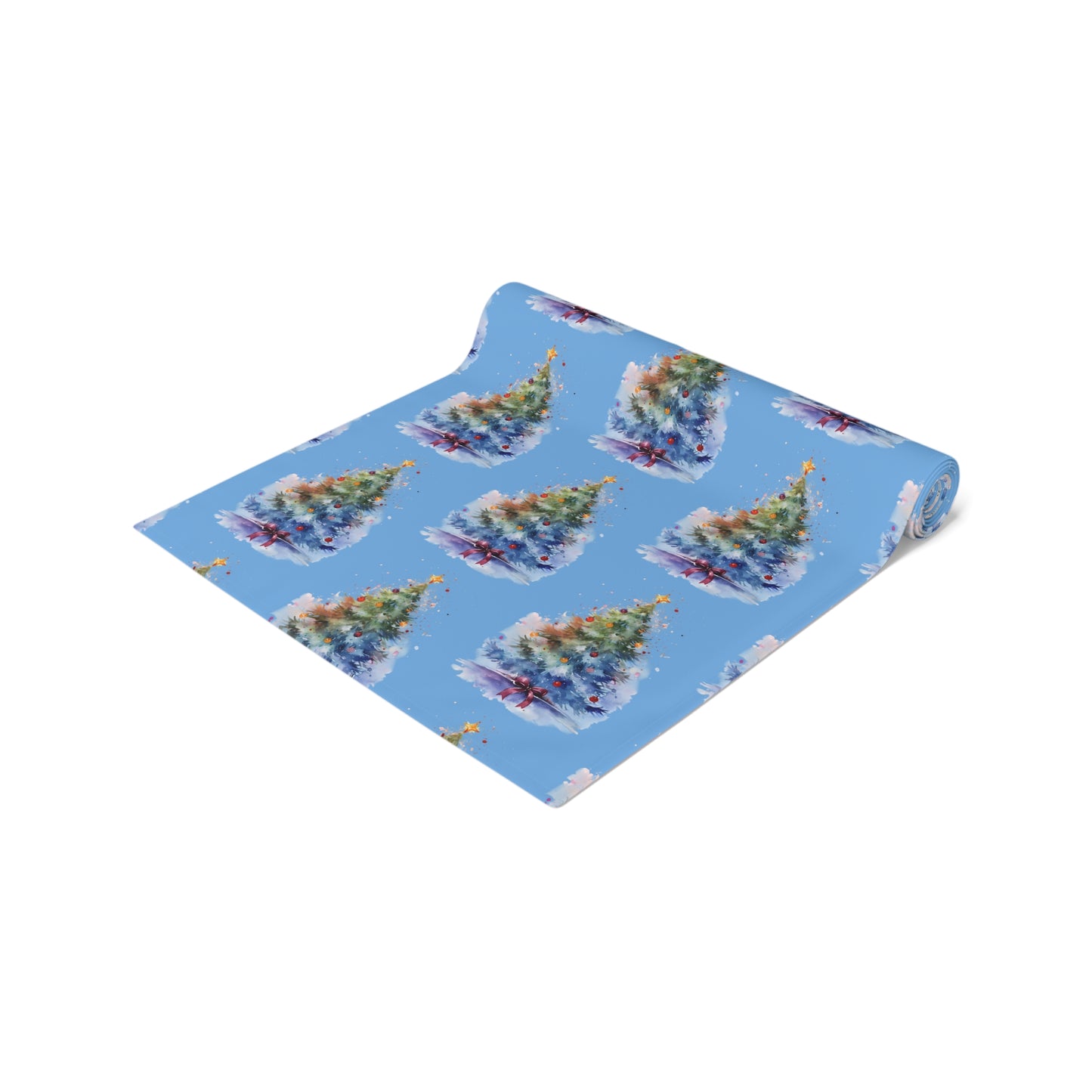 Festive Christmas Table Runner, Holiday Decor, Cotton and Polyester, Winter Table Setting, Christmas Gathering