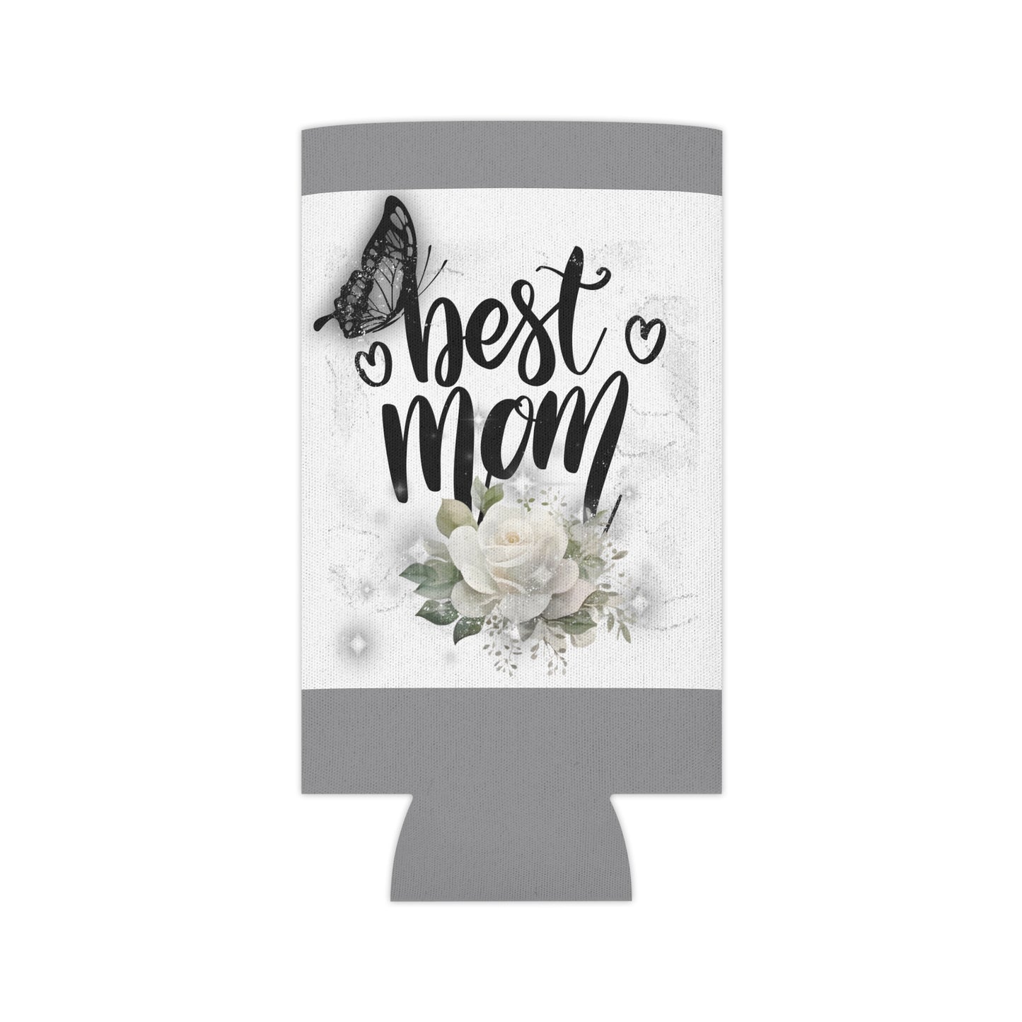 Best Mom Can Cooler - Perfect Gift for Mother's Day, Birthday, BBQs, Outdoor Fun, Family Gatherings, Stylish Drink Holder