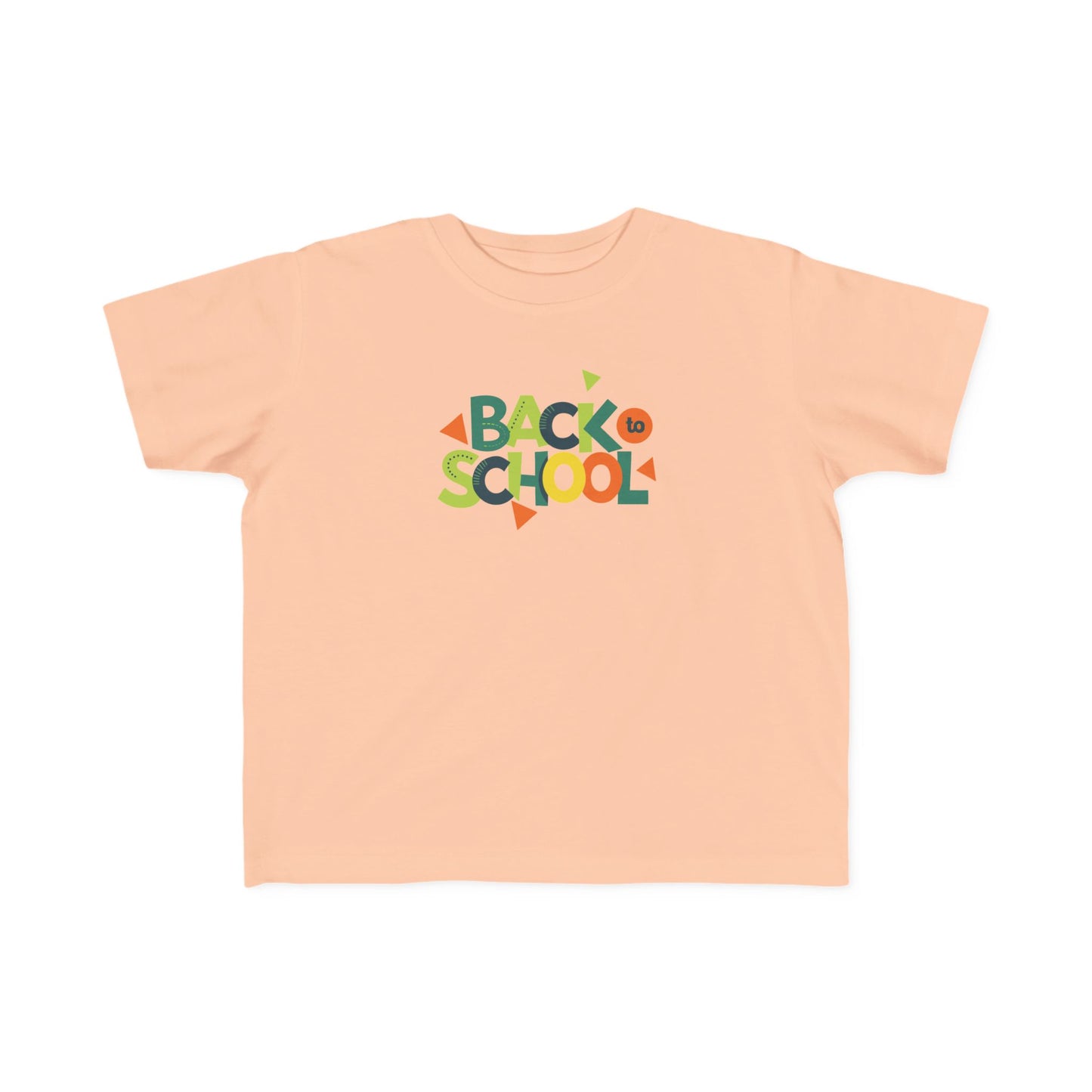 Colorful Toddler Tee - Perfect for Back to School, Kids' Birthday Gift, Playdates, Everyday Wear, Print Your Way