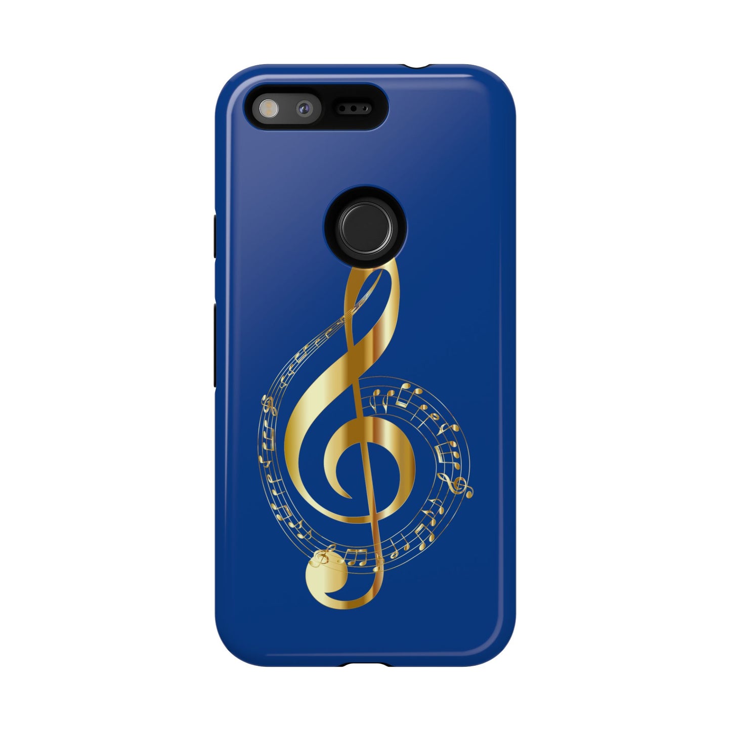 Tough Cases Blue and Gold Musical Note