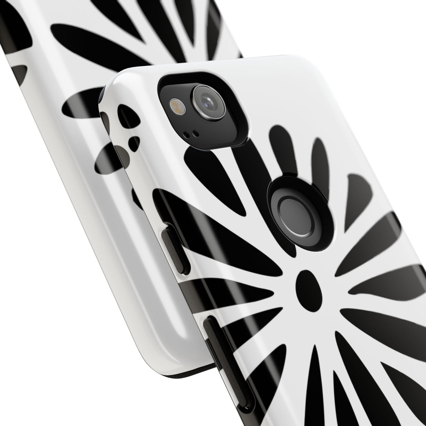 Stylish Phone Case with Floral Design, Tough Phone Cover for Her, Trendy Black and White Cell Phone Case, Unique Gift for Birthdays [...]