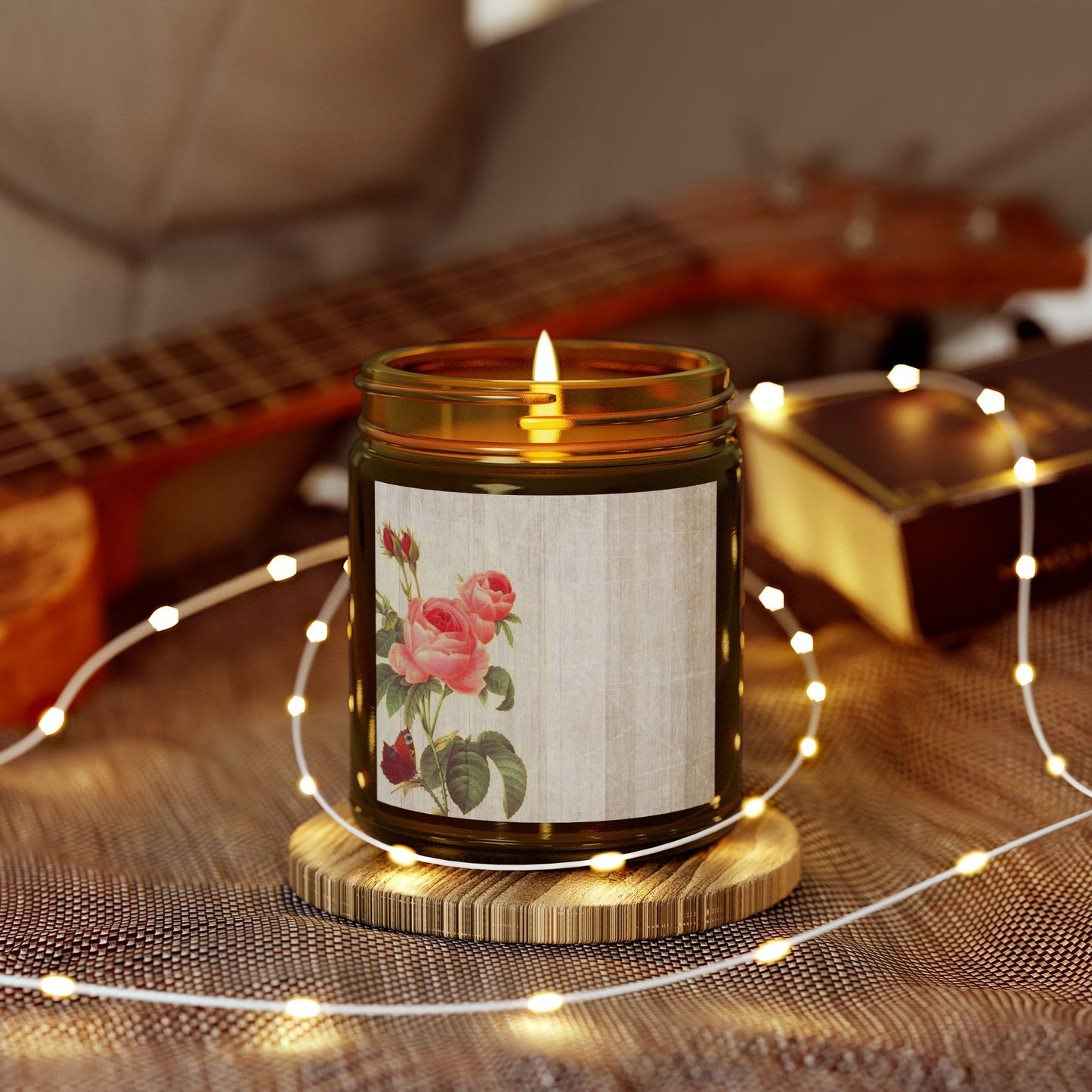 Scented Candles, Coconut Apricot Wax (4oz, 9oz)