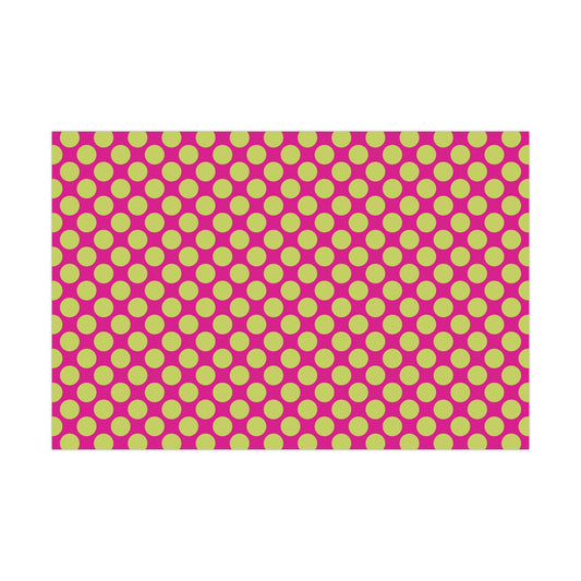 Vibrant Gift Wrap Papers with Polka Dots - Holiday & Party Wrapping, Decorative Crafting, Eco-Friendly Gift Packaging, Birthday, Wedding