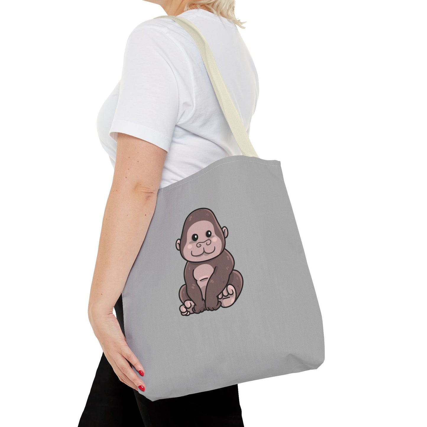 Cute Cartoon Gorilla Tote Bag