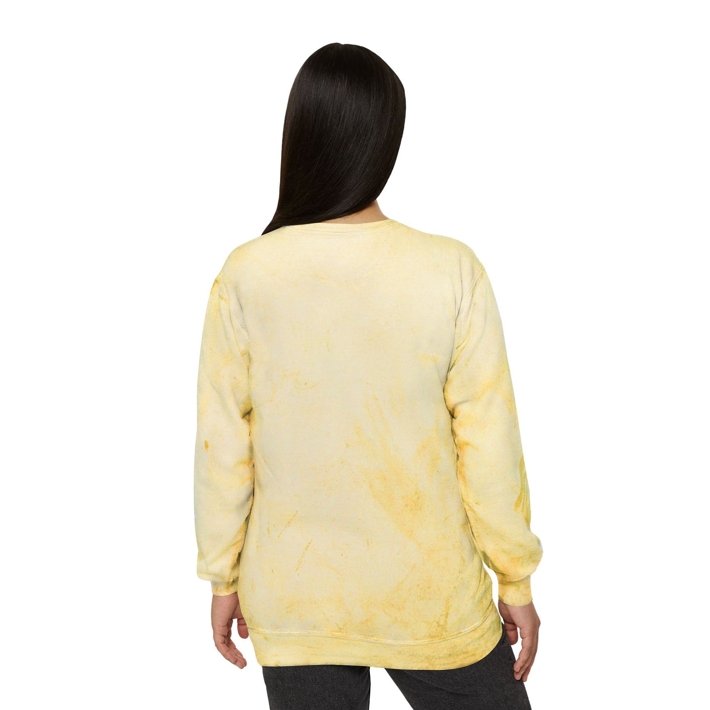 Merry Christmas Color Blast Crewneck Sweatshirt, Unisex Holiday Sweatshirt, Cozy Sweatshirt Gift, Festive Apparel, Christmas Sweater