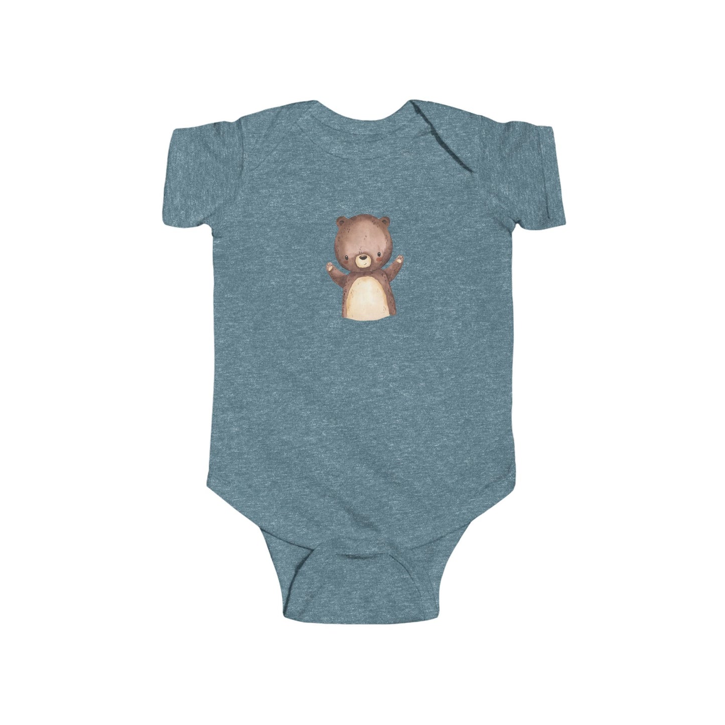 Cute Bear Infant Bodysuit, Baby Shower Gift, Newborn Outfit, Animal Lovers, Cute Baby Clothes, Infant Onesie