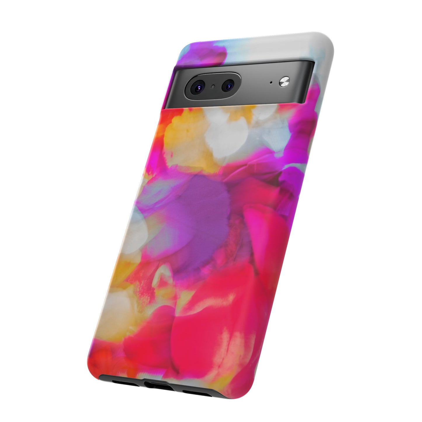 Floral Phone Case: Stylish Art for Your Device, Tough Cases, Gift for Her, Flower Print, Trendy Accessories, Phone Protection