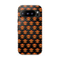Halloween Skull Phone Case, Spooky Mobile Cover, Trick or Treat Accessory, Goth Gift, Skull Pattern Design
