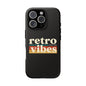 Retro Vibes Phone Case, Tough Phone Cover, Vintage Style Case, Gift for Music Lovers, Retro Aesthetic Accessory