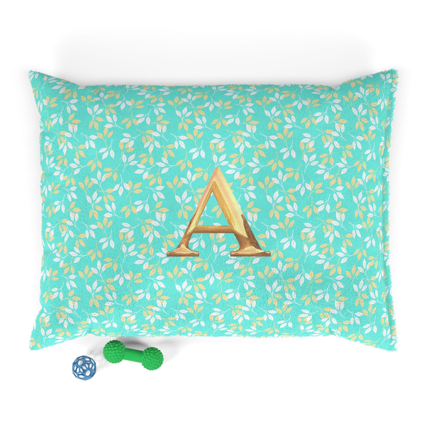 Personalized Floral Pet Bed for Dogs & Cats, Cozy Pet Cushion, Customizable Animal Resting Spot, Ideal Gift for Pet Lovers