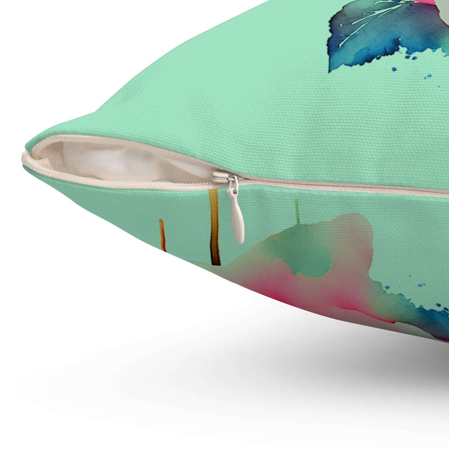 Floral Throw Pillow, Cozy Home Decor, Gift for Her, Spring Decoration, Elegant Cushion, Vibrant Accent Pillow