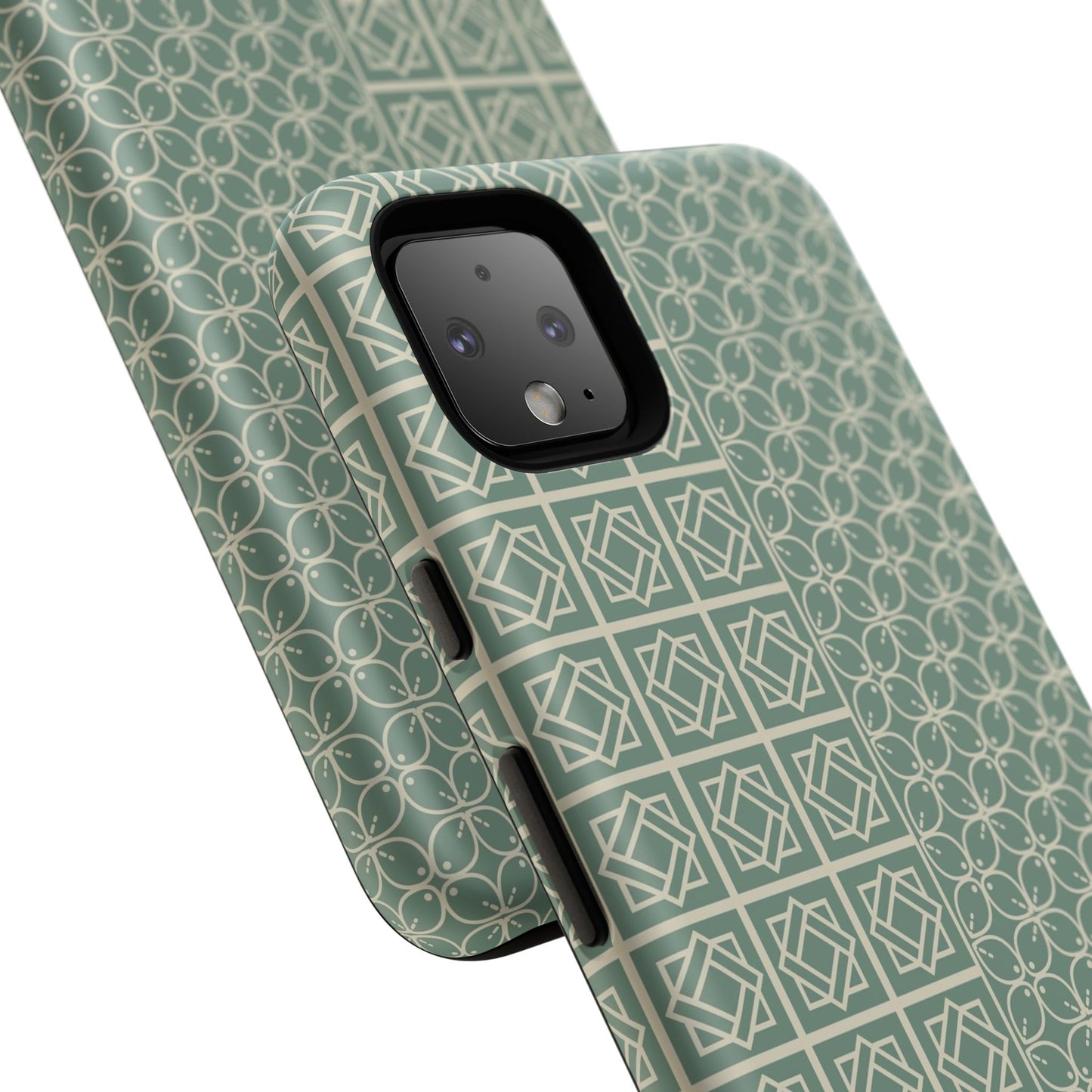 Stylish Phone Case with Geometric Patterns, Tough Cases, Durable Cell Phone Cover, Trendy Smartphone Accessory, Functional Gift Idea