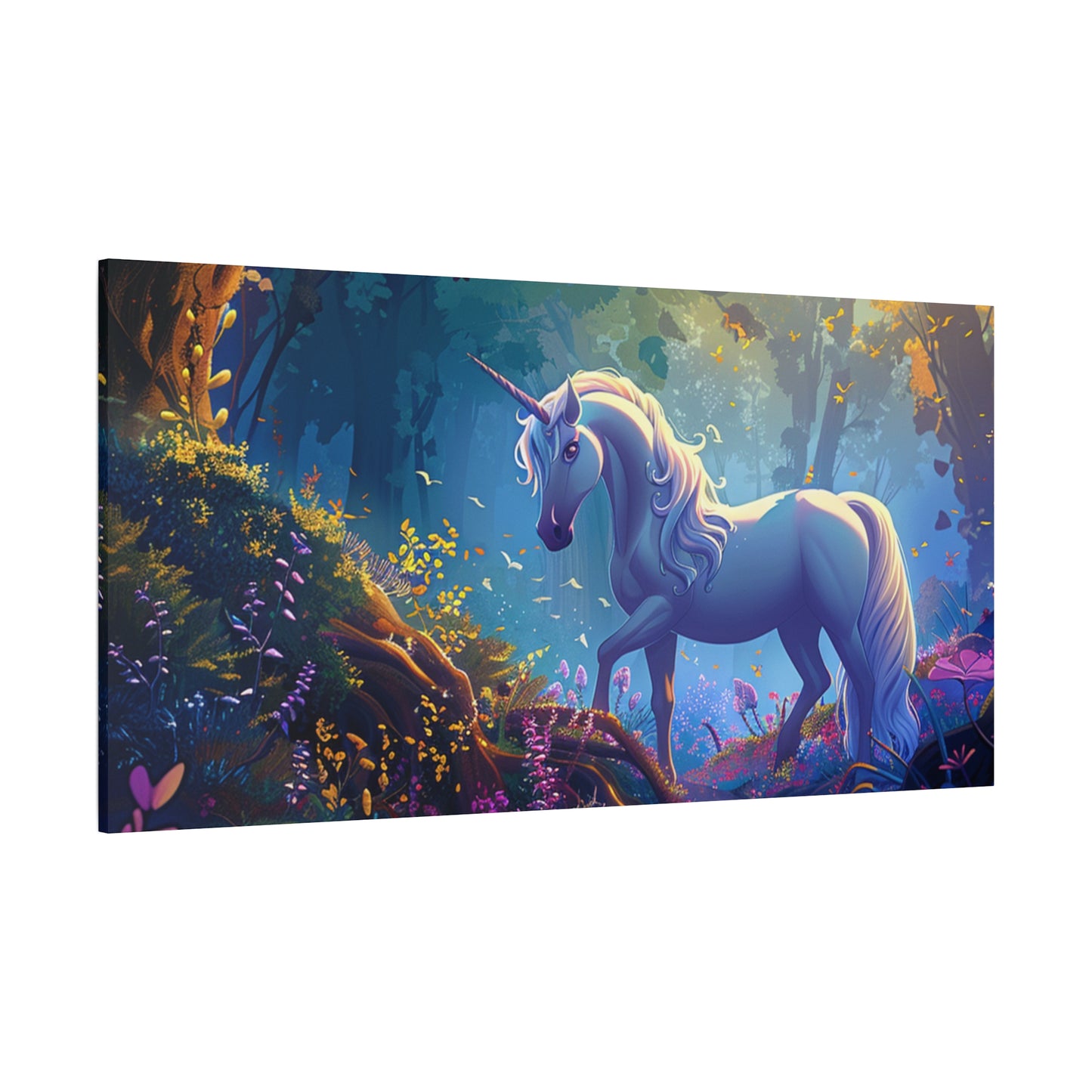 Matte Canvas, Stretched, 1.25" - Unicorn