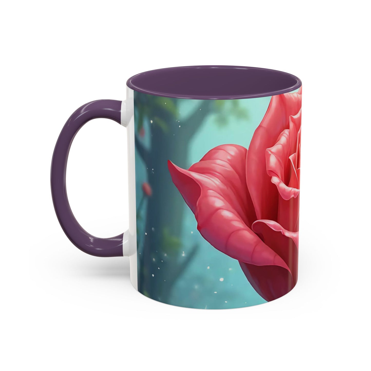 Elegant Rose Coffee Mug for Floral Lovers, Perfect Gift for Mother’s Day, Birthday, Home Decor, Garden Enthusiasts, Art Collectors