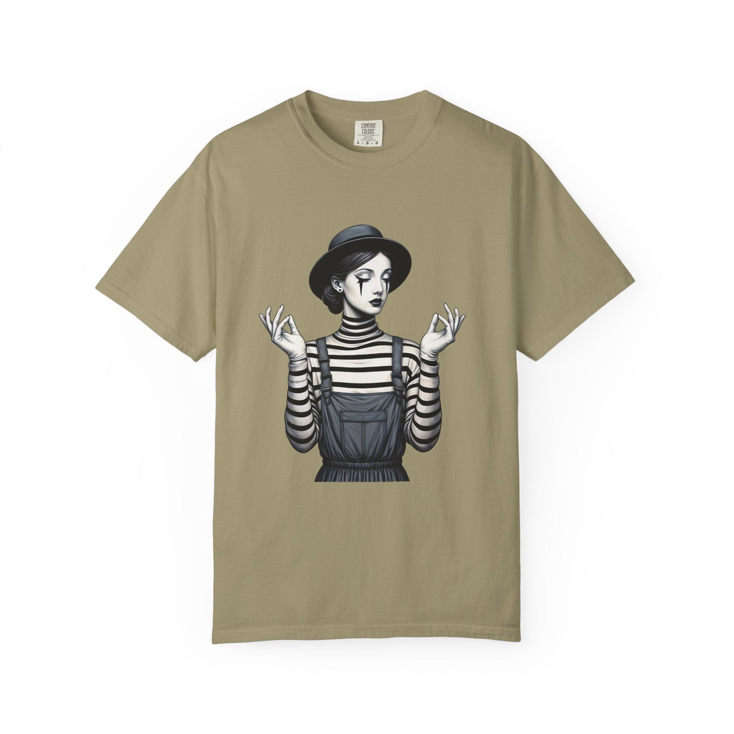 Gothic Striped Graphic Unisex T-Shirt, Edgy Casual Wear