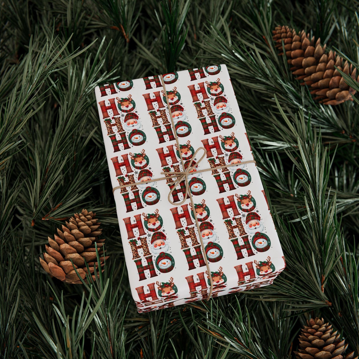 Festive Wrapping Paper, Holiday Gift Wrap, Christmas Wrap, Decorative Paper for Gifts, Seasonal Gift Wrap
