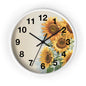 Sunflower Bouquet Wall Clock | Floral Home Decor, Kitchen Clock