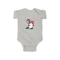 Adorable Penguin Bodysuit for Infants, Cute Baby Clothes, Winter Baby Outfit, Holiday Gift, Baby Shower Present, Infant Apparel
