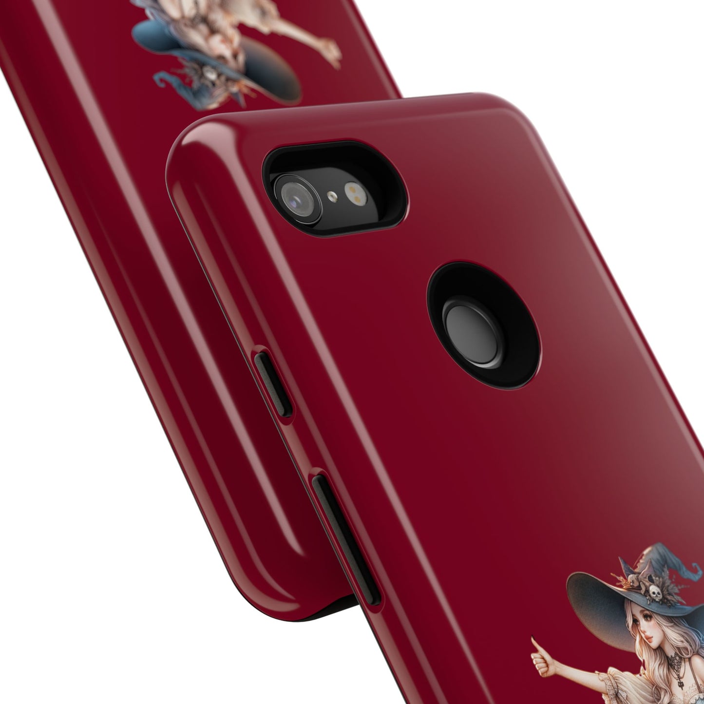 Witchy Phone Case - Magical, Durable - Halloween Gift, Cosplay Accessory, Cute Witch Design