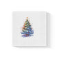 Festive Holiday Napkins with Christmas Tree Design, Seasonal Dinner Party Decor, Holiday Gatherings, Elegant Table Setting, Christmas Decor