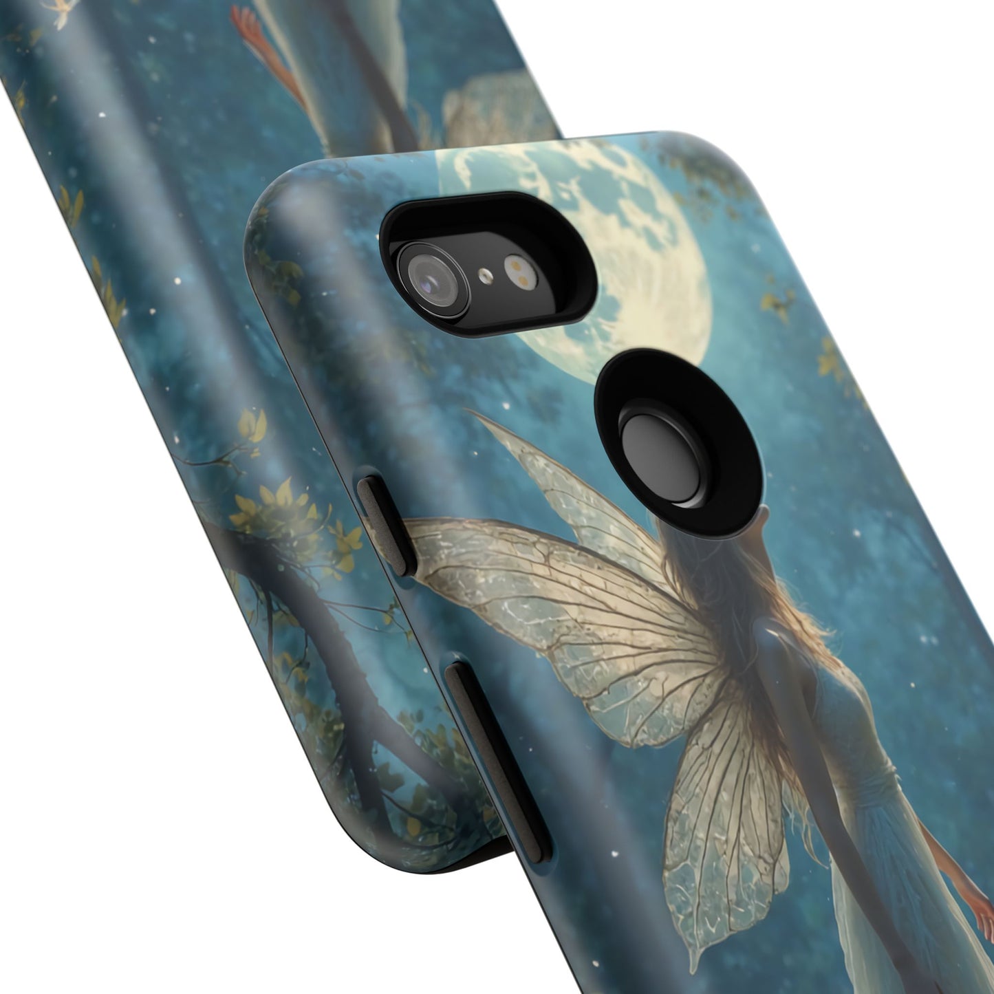 Fairy Moon Phone Case | Tough Cases for Nature Lovers, Fantasy Gift, Boho Phone Accessory, Ethereal Aesthetic, Magical Design