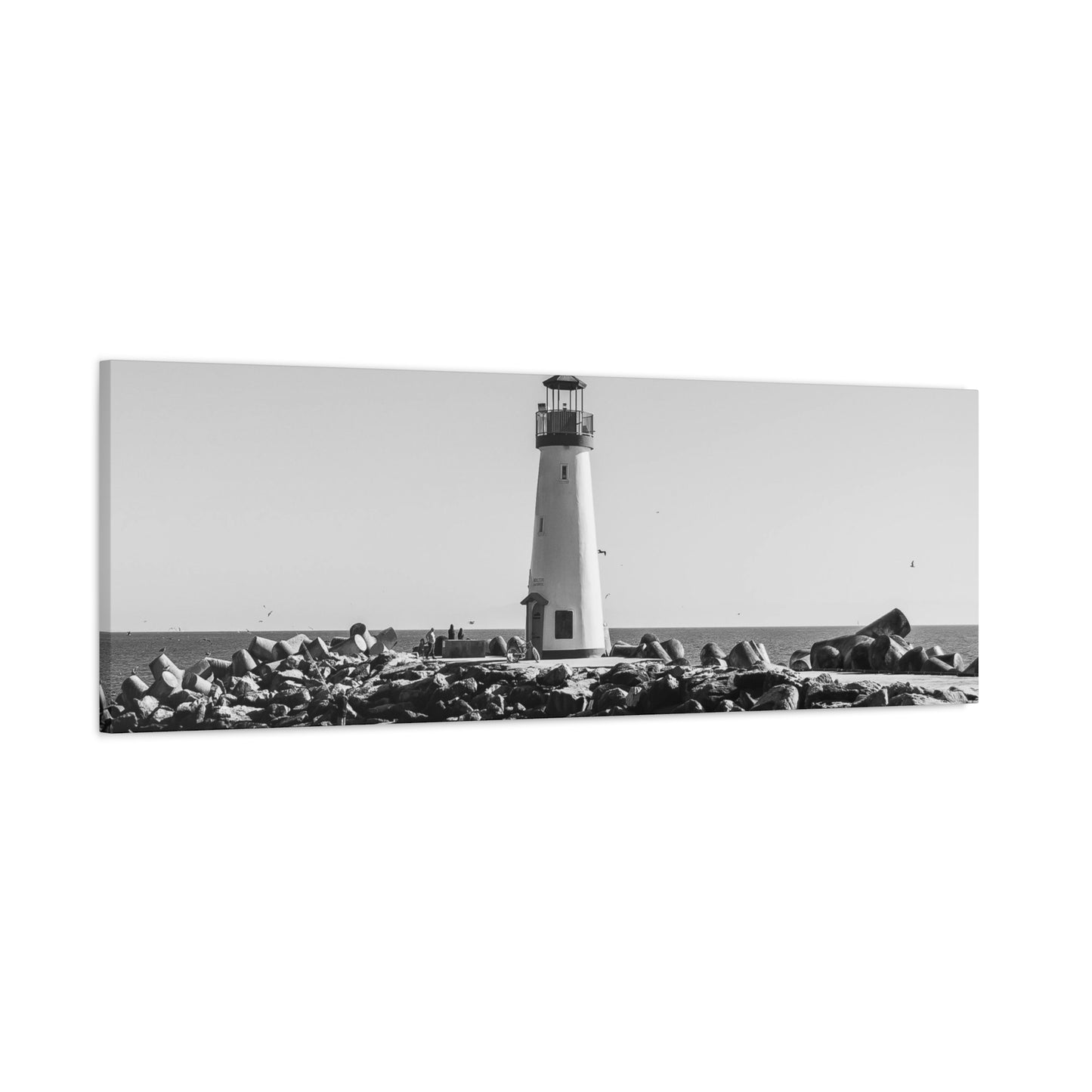 Matte Canvas, Stretched, 1.25" - Lighthouse