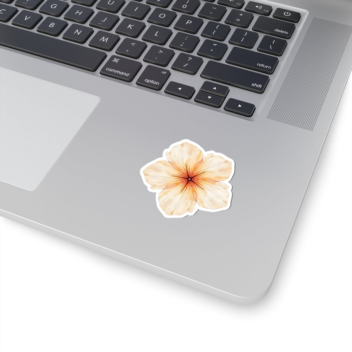 Floral Kiss-Cut Stickers, Decorative Laptop Decals, Flower Design [...]