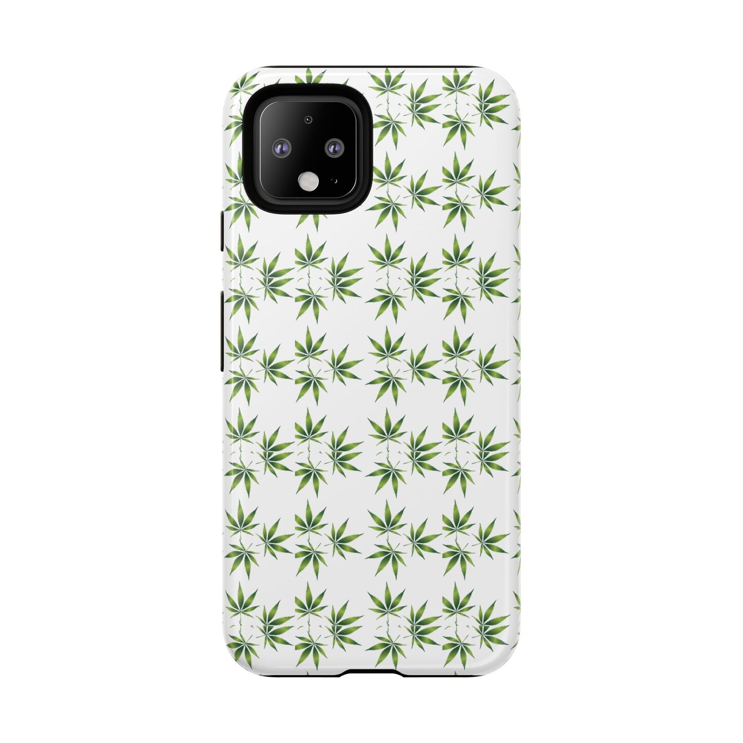 Stylish Phone Case with Cannabis Leaf Design, Durable Phone Cover, Gift for Stoner Friends, Unique Phone Accessory, Nature-Inspired Design