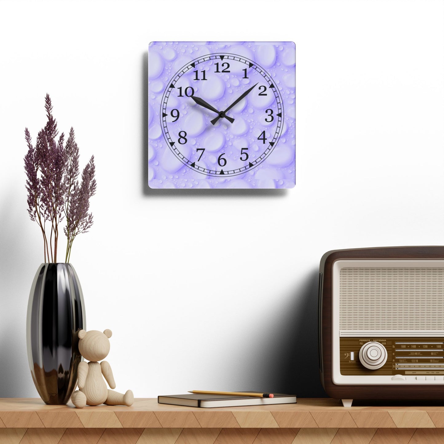 Elegant Acrylic Wall Clock with Water Droplet Design, Modern Home Decor, Timeless Gift for Any Occasion, Stylish Wall Art, Perfect for [...]
