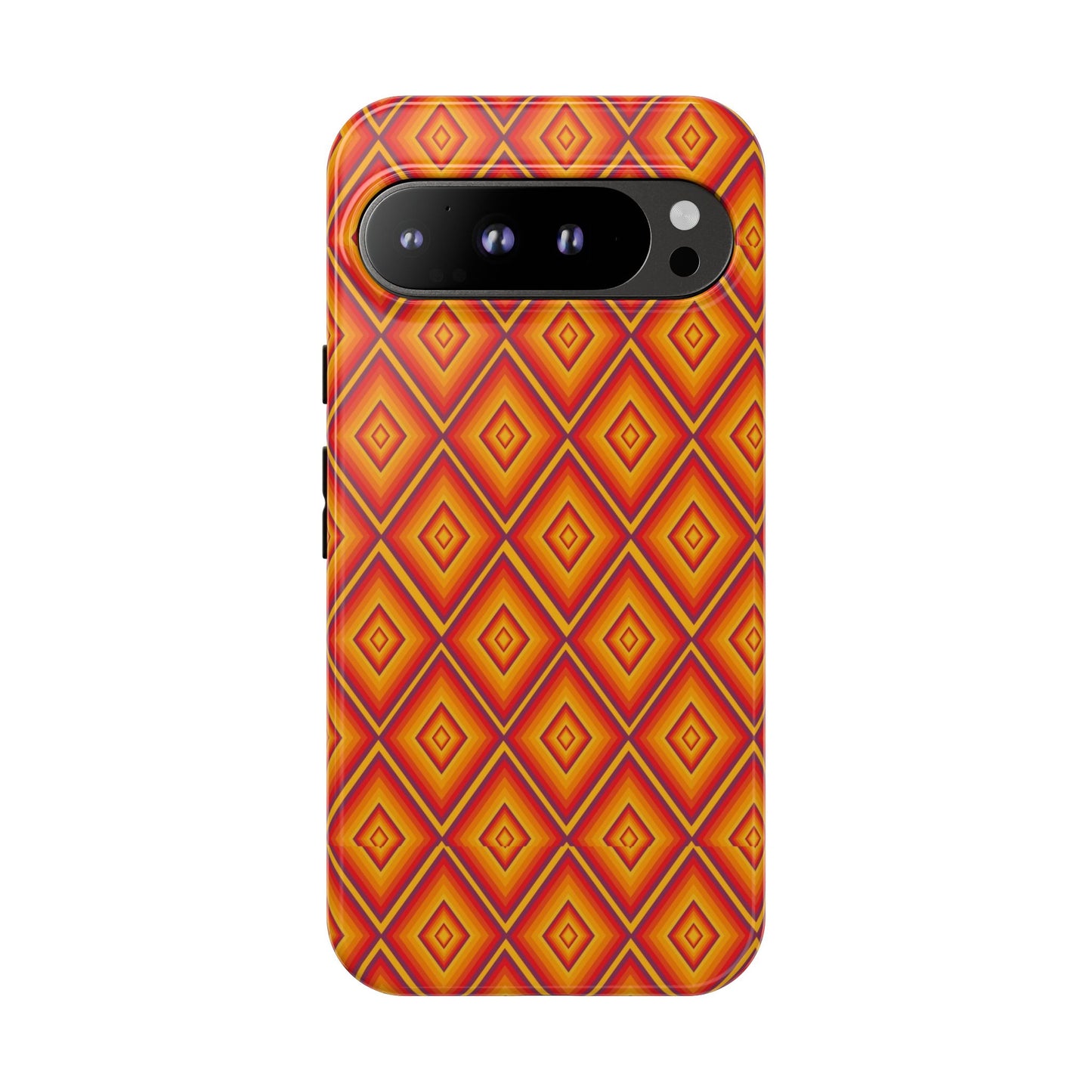Geometric Phone Case, Tough Cases for Protection, Stylish Smartphone Cover, Vibrant Patterned Phone Accessory, Unique Gift Idea, [...]