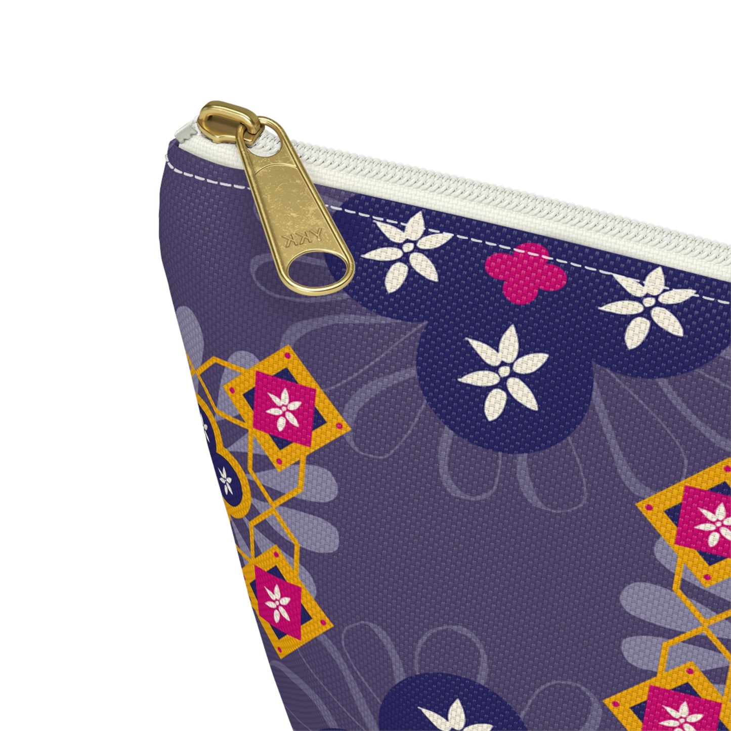 Vibrant Floral Accessory Pouch, Makeup Bag, Travel Organizer, Cute Storage, Gift for Her