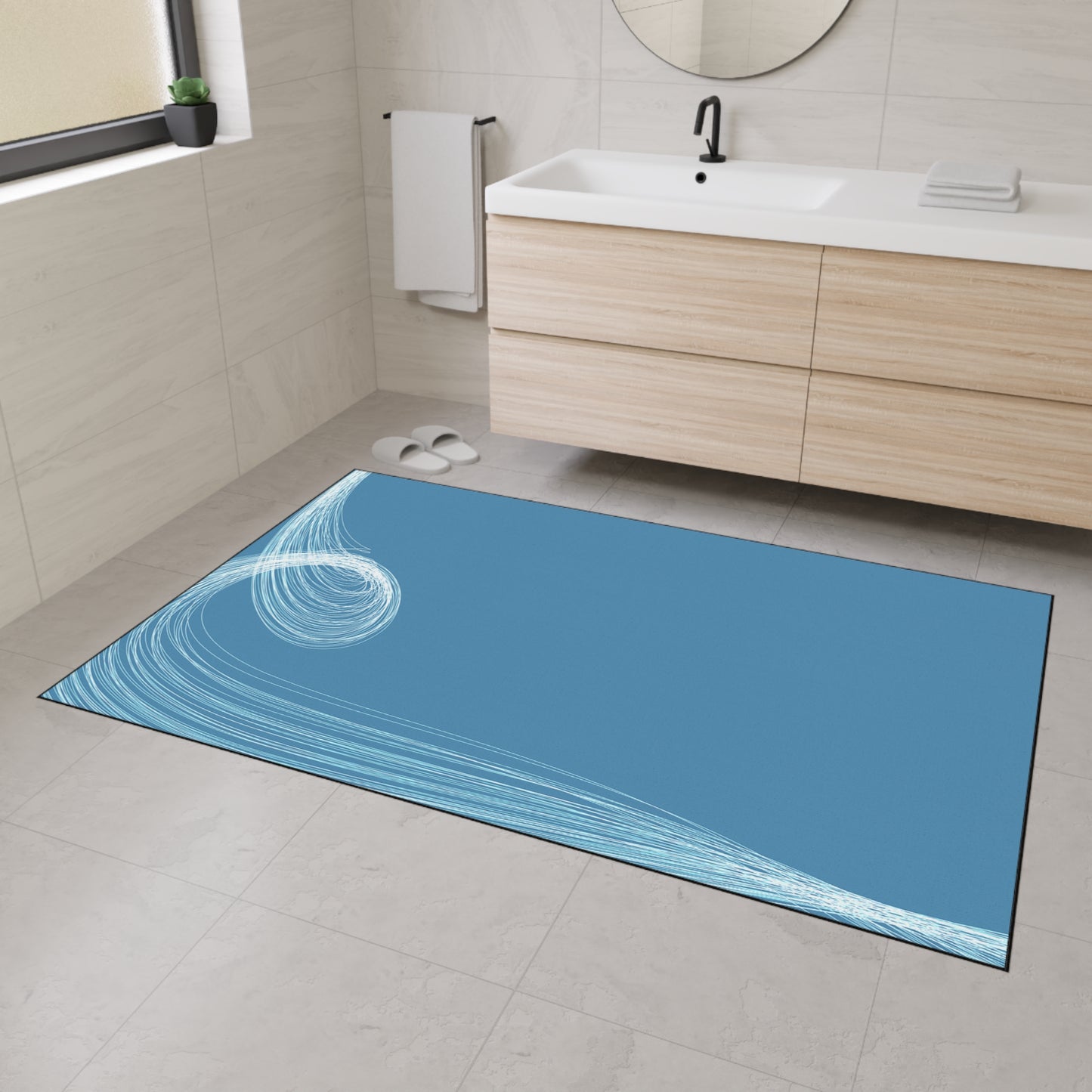Ocean Breeze Heavy-Duty Floor Mat — Non-Slip Entry & Garage Mat