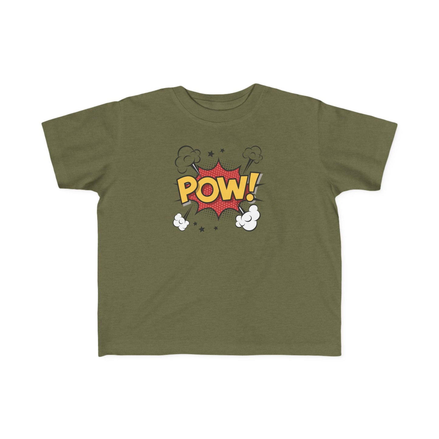 Superhero Toddler Tee, Cute Kids Shirt, POW Graphic T-Shirt, Fun Children's Wear, Birthday Gift, Playtime Outfit