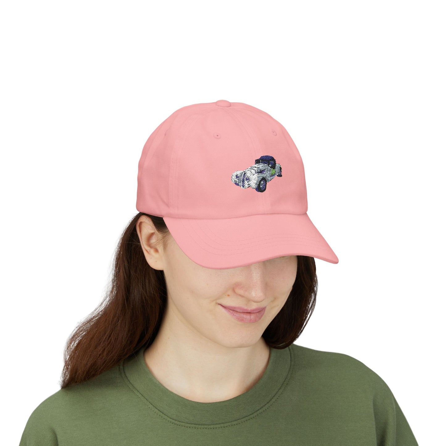 Classic Car Dad Cap, Vintage Auto Hat, Perfect Gift for Car Lovers, Adjustable Dad Hat, Casual Style for Any Occasion