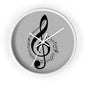 Musical Notes Wall Clock - Perfect for Music Lovers, Home Decor