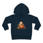 Halloween Toddler Hoodie, Cozy Pullover for Kids, Cute Fleece Sweatshirt, Perfect Fall Gift, Pumpkin Design