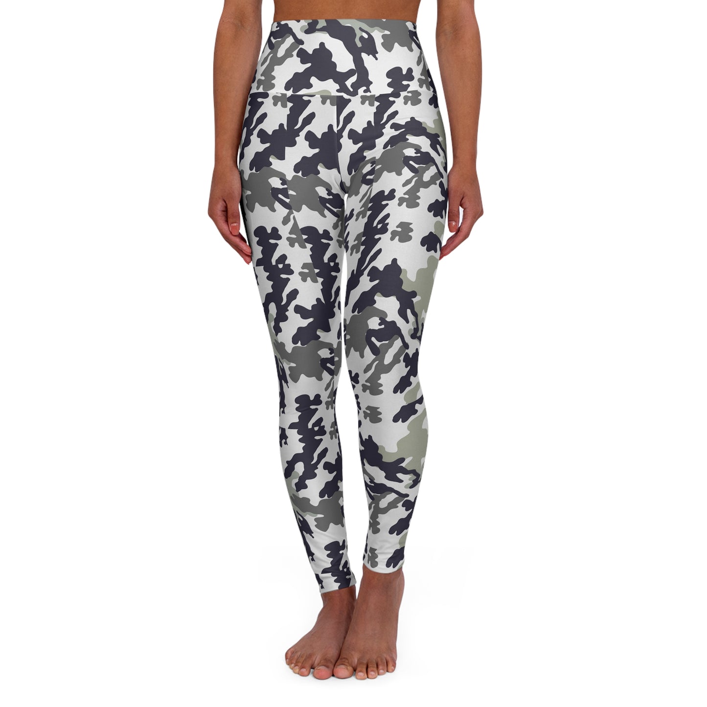 Camo High Waisted Yoga Leggings, Activewear Leggings, Workout Leggings, Fitness Fashion, Trendy Leggings, Travel Wear