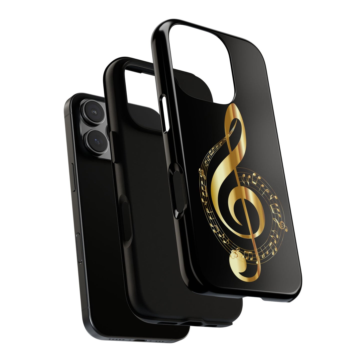 Tough Cases black gold musical Note