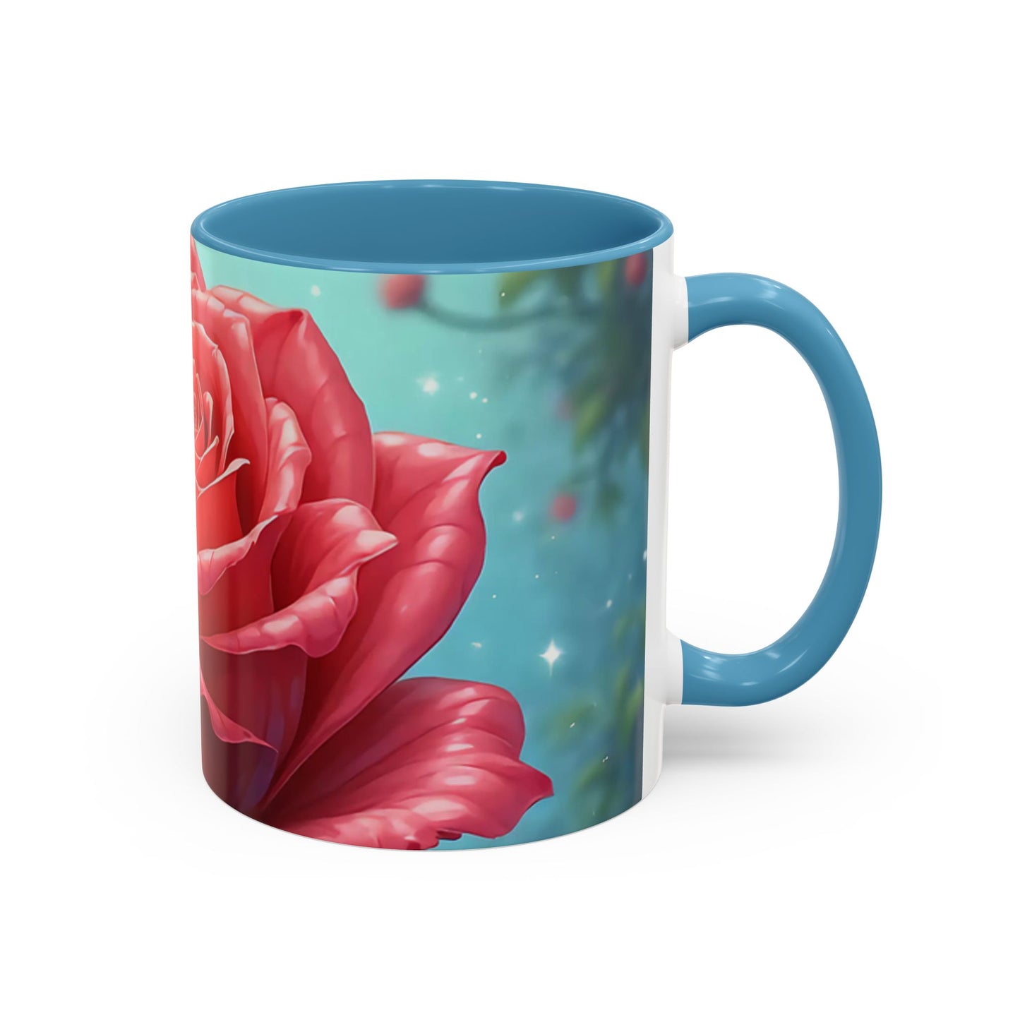 Elegant Rose Coffee Mug for Floral Lovers, Perfect Gift for Mother’s Day, Birthday, Home Decor, Garden Enthusiasts, Art Collectors