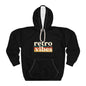Retro Vibes Unisex Pullover Hoodie, Cozy Sweatshirt, Casual Style, Gift for Friends, Perfect for Fall & Winter