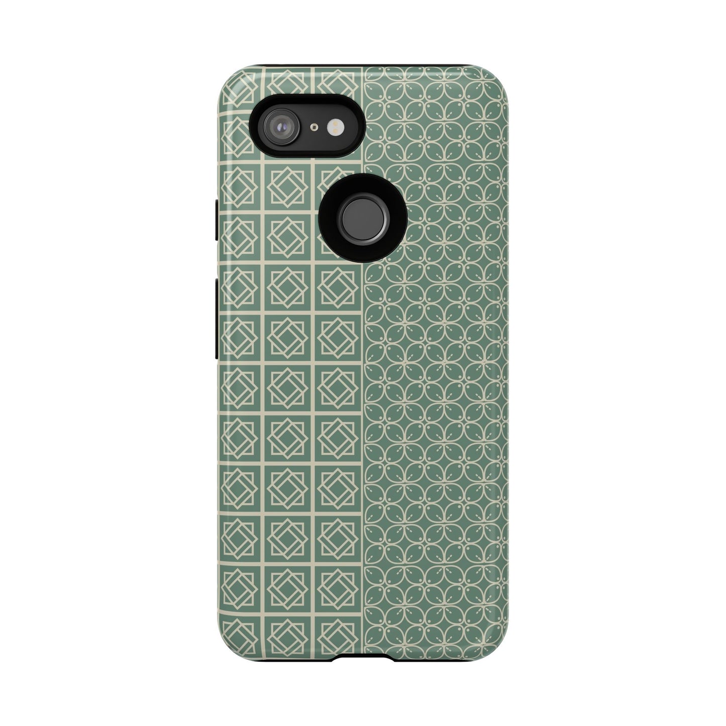 Stylish Phone Case with Geometric Patterns, Tough Cases, Durable Cell Phone Cover, Trendy Smartphone Accessory, Functional Gift Idea
