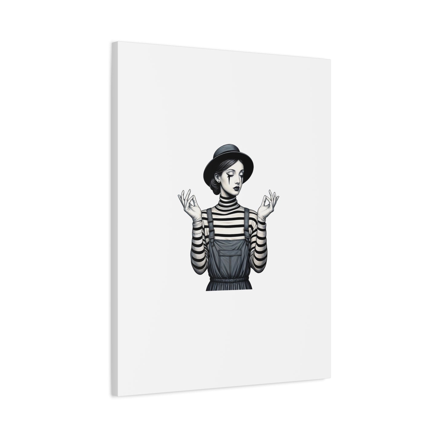 Meditative Striped Canvas Wall Art | Modern Boho Decor, Gift for Art Lovers, Minimalist Home Accent, Gallery Wall Art