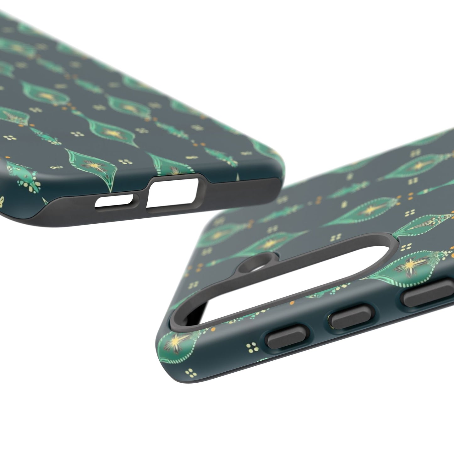 Emerald Boho Teardrop Phone Case