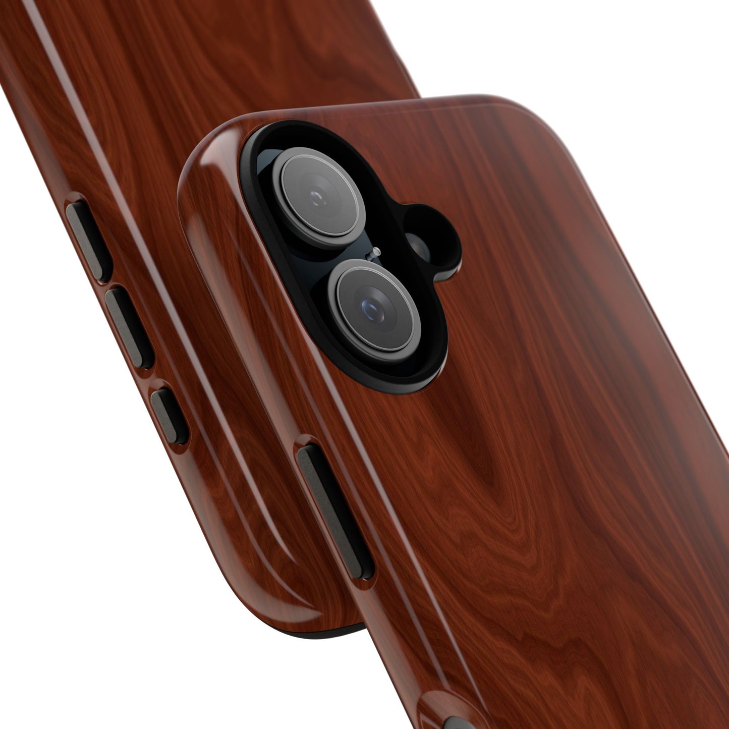 Wood Grain Phone Case, Stylish Tough Cases, Nature-Inspired Protective Cover, Unique Gifts for Him and Her, Eco-Friendly Tech Accessory