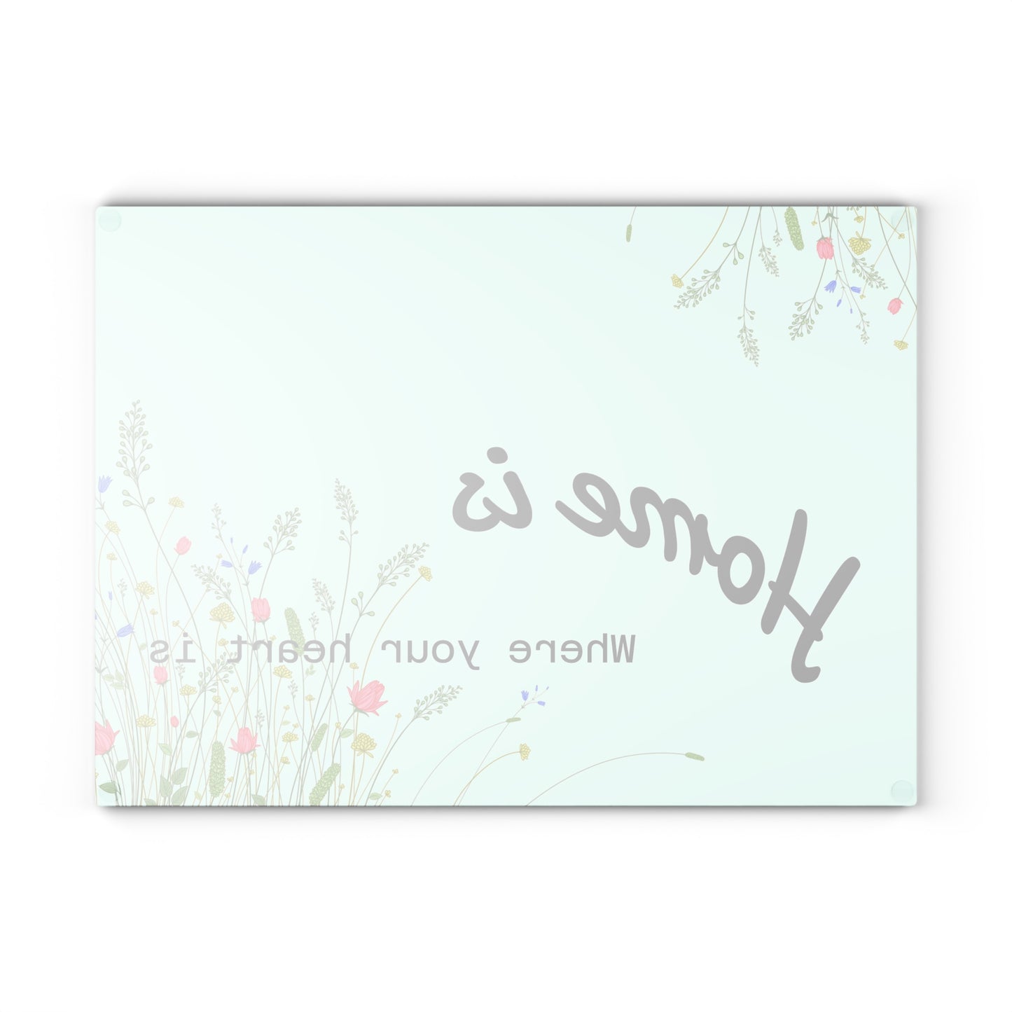 Floral Home Cutting Board, Kitchen Decor, Gift for Home Cooks, Housewarming Gift, Unique Kitchen Accessory