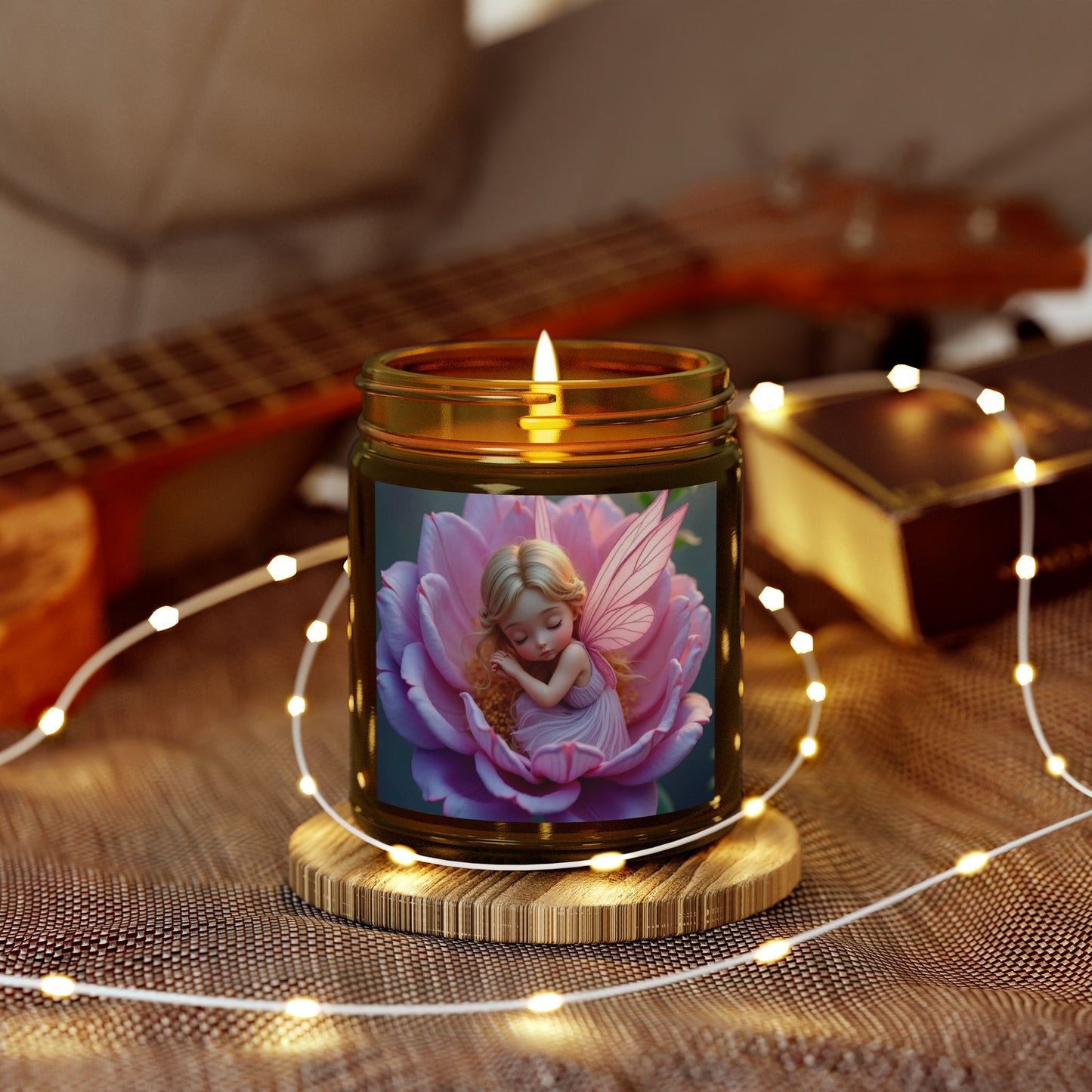 Scented Candles, Coconut Apricot Wax (4oz, 9oz)
